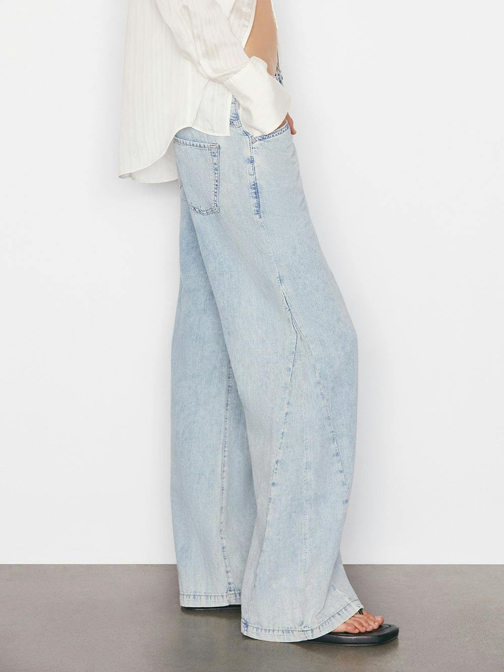 jeans side view